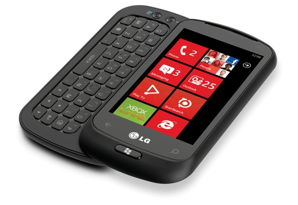 windows phone with keyboard